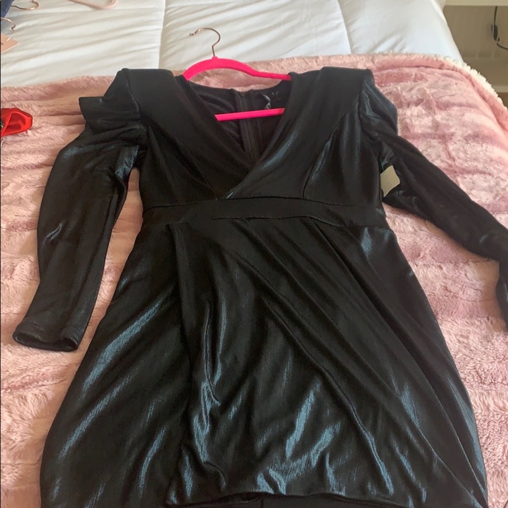 Zhivago standing on stardust dress